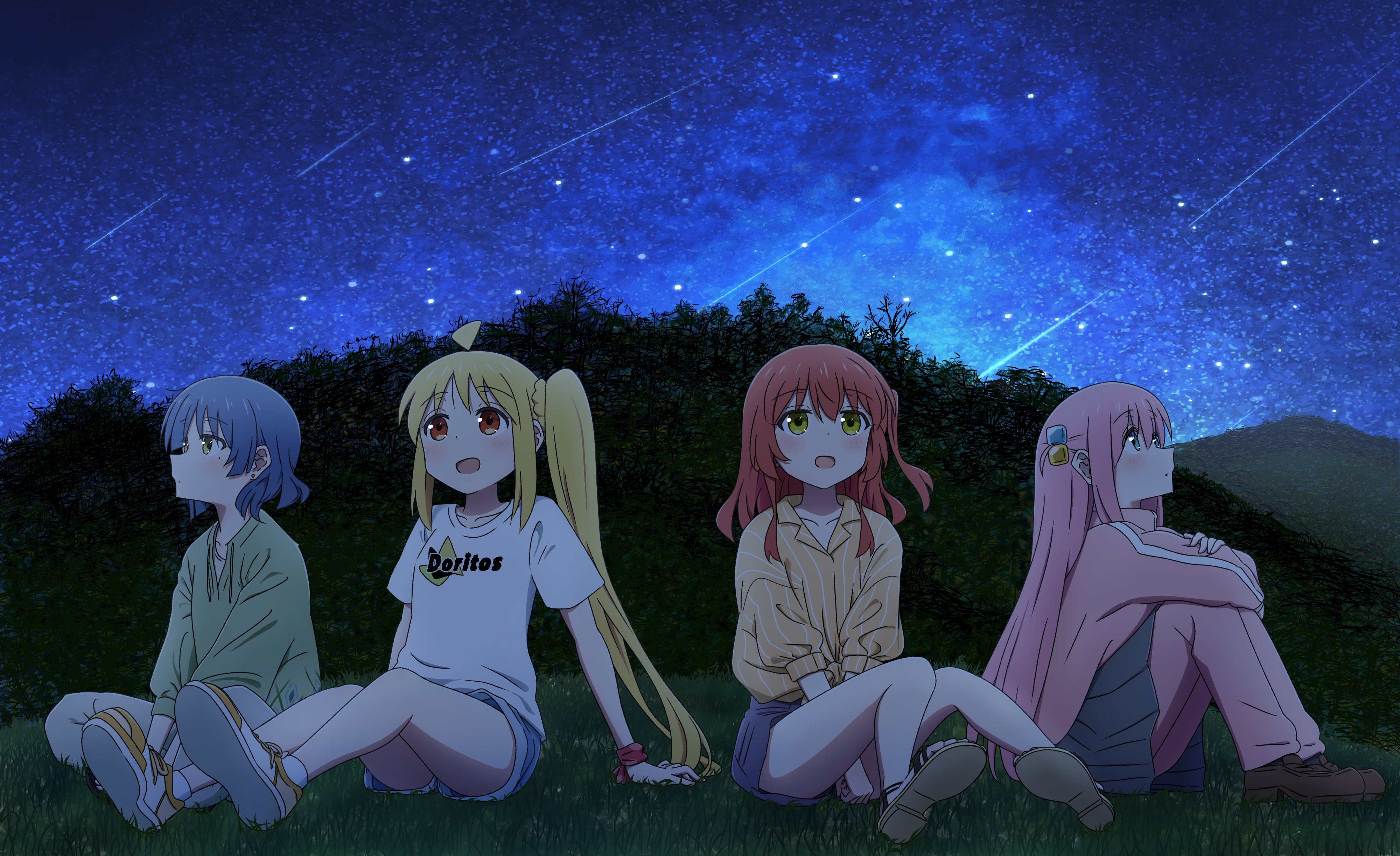 结束乐队观星图